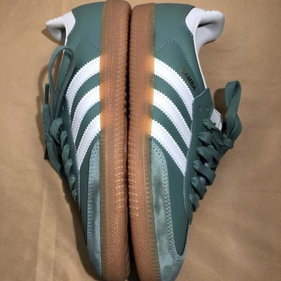 adidas Samba OG Silver Green Gum - Picture 6 of 7